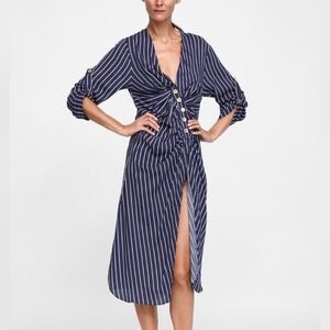 Zara Striped Tunic Dress